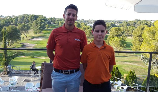 Hugo Pastor y Marc Juan. / Foto: Club de Golf Alcoy