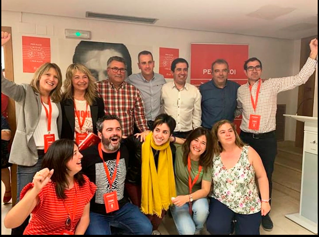 Los 12 concejales del PSOE
